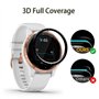 Vuciya Lot de 4 films de protection d'écran pour Garmin Vivoactive 4S, anti-bulle, film de protection d'écran en TPU HD anti-ray