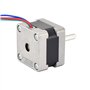 STEPPERONLINE Nema 14 Moteur pas à pas 0,9 deg 0,4 A 11 Ncm Bipolaire 4 fils pour imprimante 3D/DIY CNC