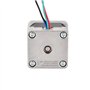STEPPERONLINE Nema 14 Moteur pas à pas 0,9 deg 0,4 A 11 Ncm Bipolaire 4 fils pour imprimante 3D/DIY CNC