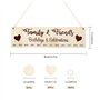 Plaque d'anniversaire pour Cadeau de Bricolage