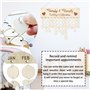 YHSKJCD Calendrier en Bois, En Bois D’anniversaire Rappel Calendrier, Plaque d'anniversaire pour Cadeau de Bricolage, Décoration