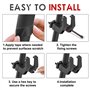 2 Pièces Crochet pour Scooter Électrique, Double Crochet Avant Multifonction Noir - Accessoire Universel pour Trottinette Électr