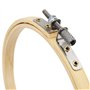 MANCHAP Lot de 20 cercles à broder réglables de 15 cm pour travaux manuels
