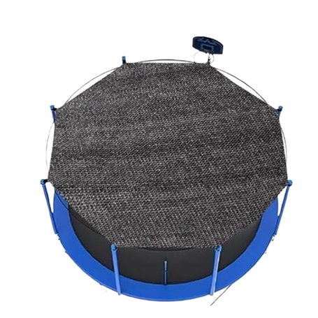 WRQIOO Bâche de protection solaire pour trampoline