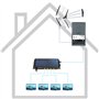 LEYF Preamplificateur TV/Gain réglable 15-38 dB/Amplificateur Antenne TV/Ampli pour TNT HD Signal UHF 470-790MHz