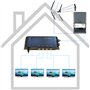 LEYF Amplificateur + Alimentation 4 Sorties TV pour antenne terrestre TNT/préamplificateur HDTV Ampli pour TNT HD Signal
