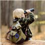 Ziyonix 6 Pièces Boussole Enfant, Multifonction Mousqueton Mini Mousqueton Boussole Survie pour Sports de Plein air Navigation C