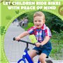 Ziyonix Sonnette Velo Enfant, Dinosaure Klaxon, Mini Sonnette Velo Enfant Accessoire, Squeeze Horns pour Vélo d'enfant, Tricycle