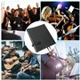 Eyoloty Dossier de musique, dossier de chœur, dossier de chant pour partitions jusqu'à DIN A4, cuir synthétique avec dragonne et