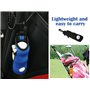 Hitopin 6 Pièce Sac de Transport pour Balles de Golf, Golf en Néoprène Portable avec Clip, Pochette Porte-Tee de Golf avec Clip,
