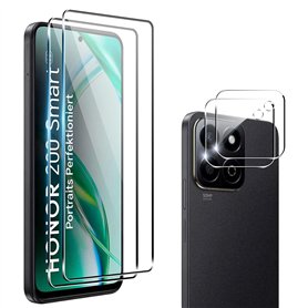 Heioloo [4 Pièces Verre Trempé pour Honor 200 smart 5G