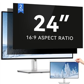 IPROKKO Lot de 2 Films de Protection D'écran Pour écran 16:9 de 24 Pouces