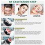 Cozion 40K Corps Amincissant Machine Appareil Anti Cellulite, 3 en 1 Lipocavitation Radiofrequence Appareil Multipolaire Radiofr