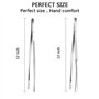 2 Pcs 30.5 cm Pince Cuisine Pincettes Longues de Cuisine Pinces à Barbecue pour Cuisiner Gr