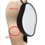 2 in 1 Lime à Pieds en Verre,Lime Pieds en Nano Verre Râpe anti-callosités 2 en 1 Nano Glass Utilisé pour Les Soin des Pieds à D