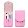 Portable Pince a Epiler,6 Pcs Pince à Épiler Acier Inoxydable Pince à Epiler Professionnelle Professionnelle Kit pour Sourcils p