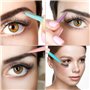 Portable Pince a Epiler,6 Pcs Pince à Épiler Acier Inoxydable Pince à Epiler Professionnelle Professionnelle Kit pour Sourcils p