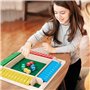Shut The Box 4 Joueurs,Jeu de dés Classiques Jeux de Société en Bois Jeu de Rassemblement de la Famille Jeux de Mathématiques po