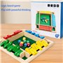 Shut The Box 4 Joueurs,Jeu de dés Classiques Jeux de Société en Bois Jeu de Rassemblement de la Famille Jeux de Mathématiques po