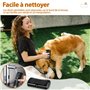 Brosse Chien Poil Court, Brosse Poils Morts pour Chiens et Chats, Élimine Sous Poil et Poils Morts, Toilettage Canin Chat Profes