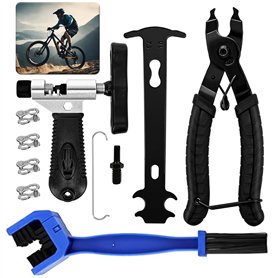 Gicctyble Derive Chaine Velo - Kit Reparation Velo avec Derive Chaine