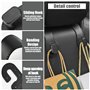2 Pièces Rangement Voiture, Organisateur De Voiture, Car Seat Gap Filler Organizer, Remplissage Siege Voiture, Car Seat Gap Fill