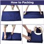 Drap de Sac de Couchage de Voyage, Sac de Couchage Compact, Sac à Viande de Couchage Idéal pour Randonnée, Camping Et Séjours en