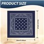 Pack de 12 Foulards Paisley