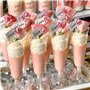 Verres à Champagne en Plastique Élégantes Reutilisables