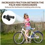4 Pièces Poignee Velo Enfant,Vélo de Trottinette Poignet Electrique Trotinette Poignées,électrique Guidon Antidérapantes Caoutch