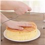 Cake de Gâteau Patisserie Gâteaux Coupe-Tarte Divider Fil Découpeur Identischen à Niveleur Séparatrice Layer Lissoi