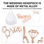 Bride to be Decoration,Mariée Voile Accessoires Echarpe Veil écharpe de Fête Accessoire Avec Bandeau Couronne écharpes et Serre-