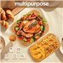 120PCS Papier Cuisson Air Fryer pour Moulinex EZ901820/Philips Airfryer Dual Basket 3000/5000,Food-Grade BPA Gratuit,Jetable Ant