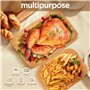 170PCS Papier Cuisson Air Fryer pour Ninja Foodi Flexdrawer AF500EU 10.4 L,Food-Grade BPA gratuit, Jetable Antiadhésive Sans Hui