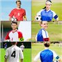 RUIJIE Brassard de Capitaine de Football 8 Pièces Élastique Capitain Bandes Multicolor Réglable Captain Armband Rétractable Stan