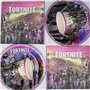 Vaisselle de Fête Anniversaire Jeu Vidéo,Doyomtoy 62 Pièces Vaisselle Papier Set Assiettes en Papier Serviettes Tasses pour Fête