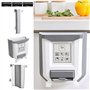 WOKICOR Poubelle Suspendue Pliable