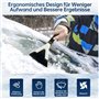 1 pc Grattoir à Glace pour Auto Pare-Brise, Grattoir à Neige en ABS, Poignée Ergonomique Antidérapante, Multifonctionnel Détacha