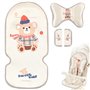 AIRCADIA 5 Points Assise Universelle Poussette Été