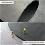 Tapis en Silicone pour Machine à Café - Tapis Antidérapant et Imperméable (30x40 cm) pour Électroménagers, Idéal comme Tapis Égo