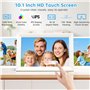 Cadre Photo numérique WLAN HD 1280 * 800 IPS de 10,1 Pouces avec écran Tactile Cadre Photo électronique avec mémoire de 32 Go, R