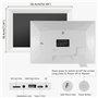Cadre Photo numérique WLAN HD 1280 * 800 IPS de 10,1 Pouces avec écran Tactile Cadre Photo électronique avec mémoire de 32 Go, R