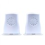 Alnicov Lot de 2 humidificateurs pour guitare acoustique, humidificateurs à trous sonores pour réservoir d'humidité, évite les f