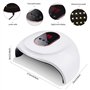 mreechan Lampe UV Sèche Ongles,lampe à ongles avec 30 perles de lampe LED,36W LED UV Sèchoir Ongles avec 3 Minuteries 30/60/99S 