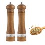 NEXROLA Lot de 2 Moulin a Poivre Bois