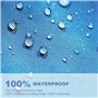 AOOTUERL Imperméables pour Enfants,Poncho de Pluie Imperméable pour Enfants Garçons Filles,Réutilisable Cape EVA,Capes de pluie 