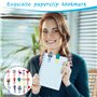 Lot de 15 trombones multicolores - Cadeau pour médecin - Cadeau pour les étudiants en médecine - Cadeau pour les étudiants en mé