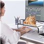 1 Pièce Rehausseur Écran PC Bureau - Support Écran PC - Support Écran - Acrylique - Transparent et Solide - Pour Ordinateur Port