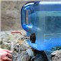 Robinet Cuve 1000L IBC, Adaptateur S60X6 3/4 Pouce en Laiton/Aluminium, Robinet à Bille pour Réservoir d’Eau de Pluie, Accessoir