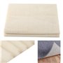 200x200cm Anti Derapant Tapis Ajustable – sous Tapis Antidérapant pour Sols Durs – Tapis Anti Derapan Respirant (Blanc)